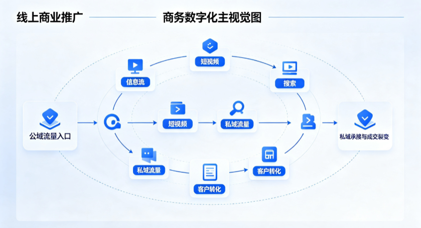 屯昌县线上商业推广怎么做？全域流量闭环搭建与低成本转化实战指南